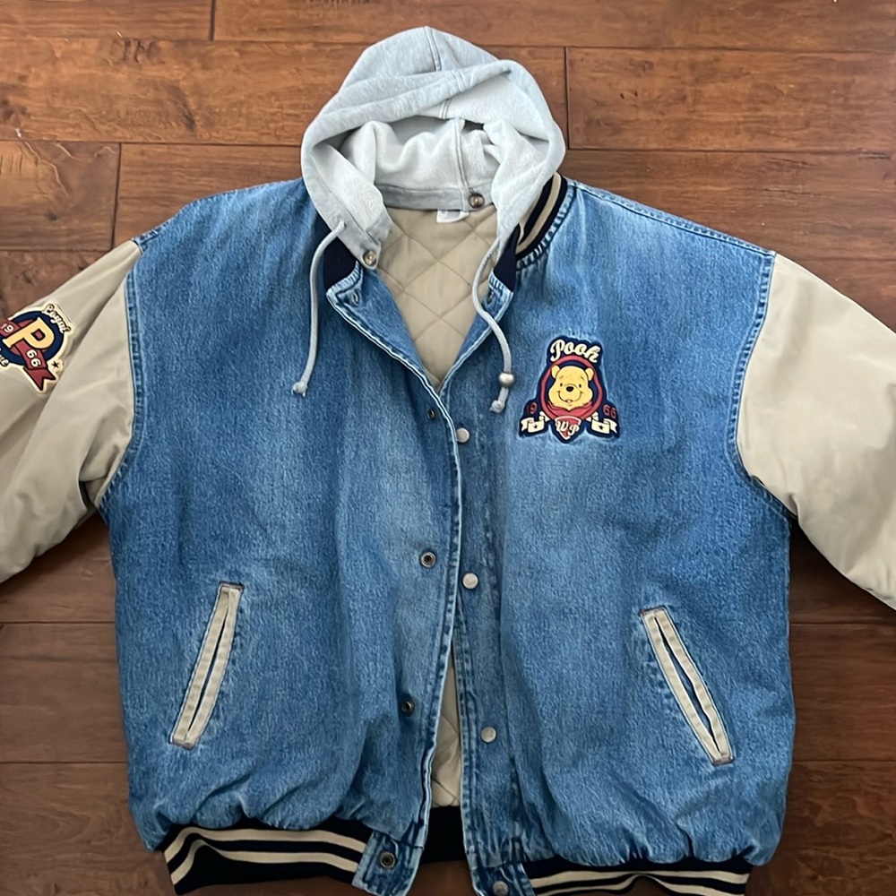 Disney 1966 vintage Winnie the Pooh varsity jacket size XL